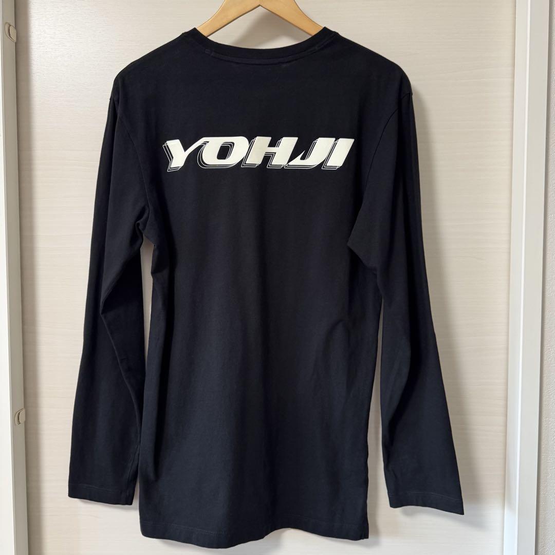 【美品】サイズXXS Y-3 ワイスリー 長袖 Tシャツ 黒　オーバーサイズ