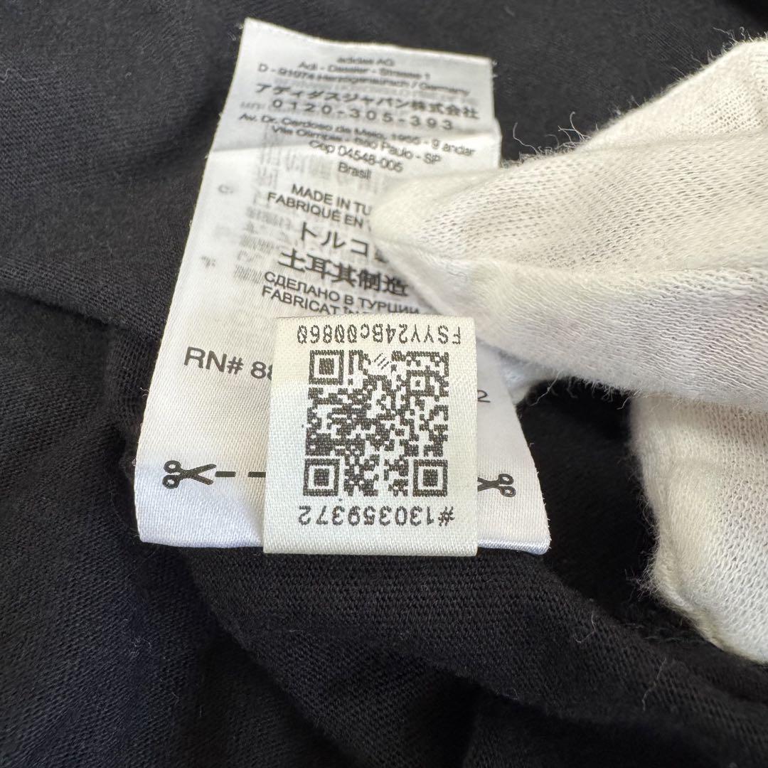 【美品】サイズXXS Y-3 ワイスリー 長袖 Tシャツ 黒　オーバーサイズ