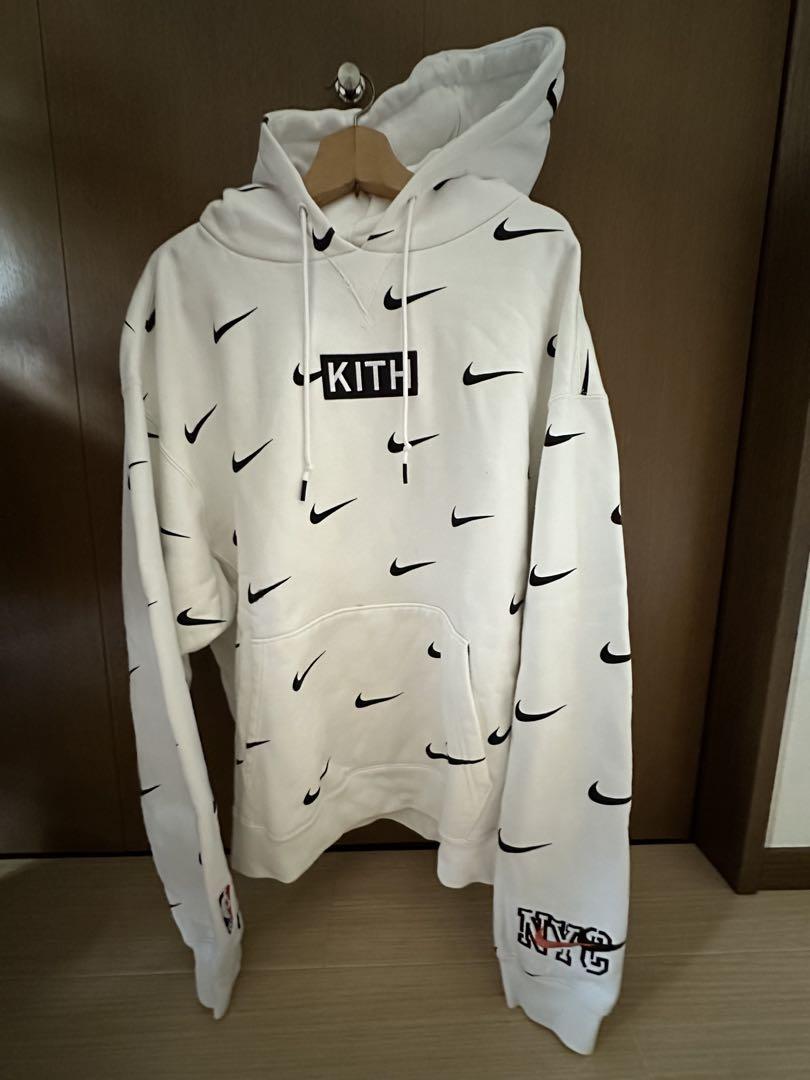 【Kith & Nike】コラボ for New York Knicks AOP Hoodie 🔥Kith & Nike For New York Knicks AOP Hoodie Orange Small