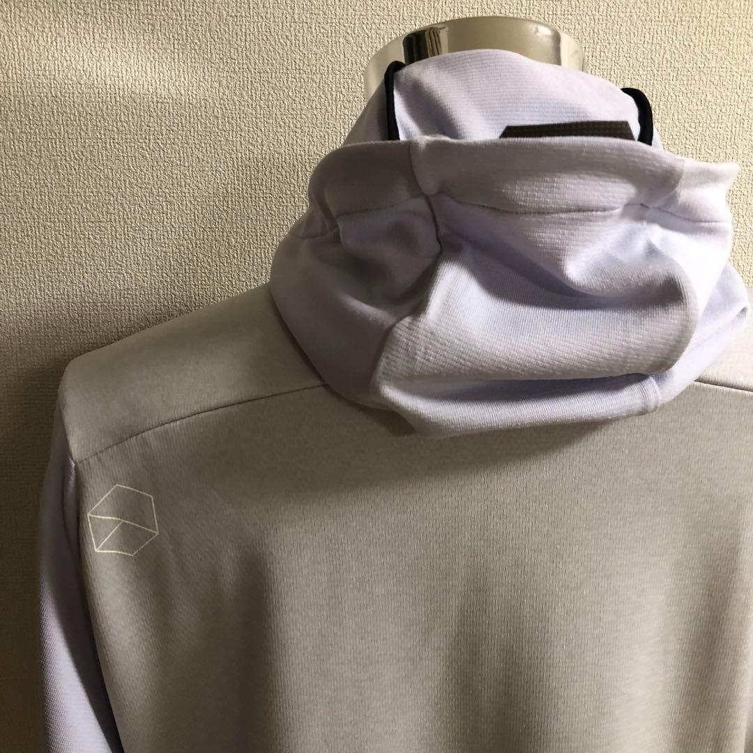 オークリー ジップアップ パーカー チャコールグレー XLサイズ