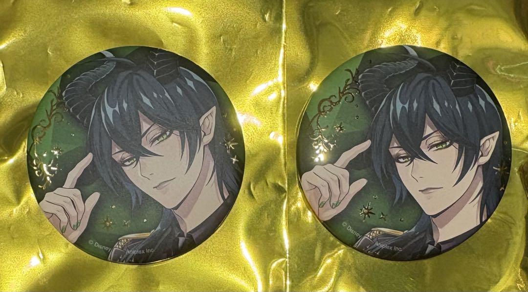 ツイステ 5周年 缶バッジ マレウス - メルカリ