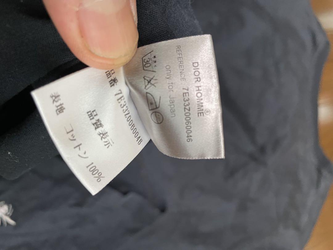 Dior Homme ブラック Tシャツ 2枚セット Hedi期 L 46