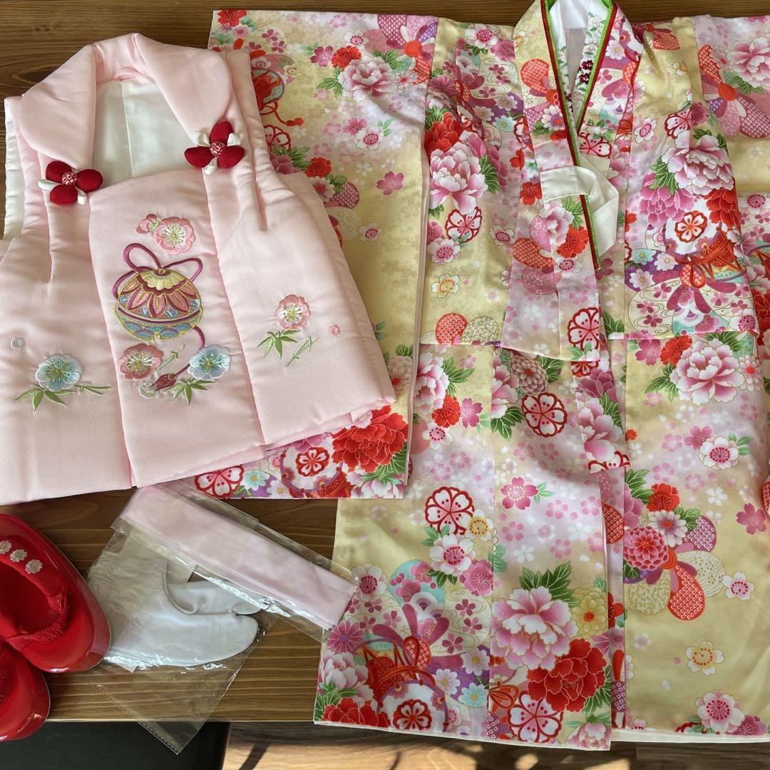 美品　七五三　3歳女の子　フルセット！