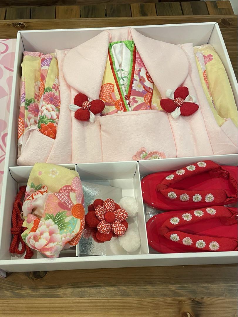 美品　七五三　3歳女の子　フルセット！