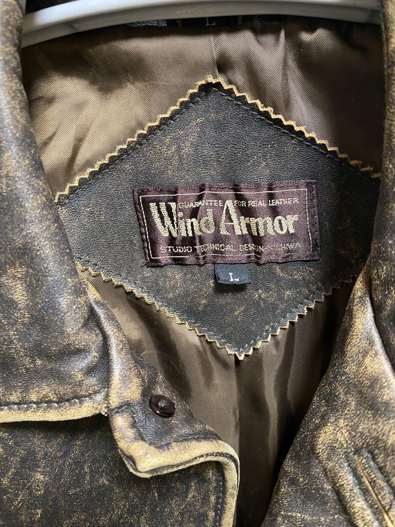 ウィンドアーマー WindArmor 本革ジャケット ヴィンテージ
