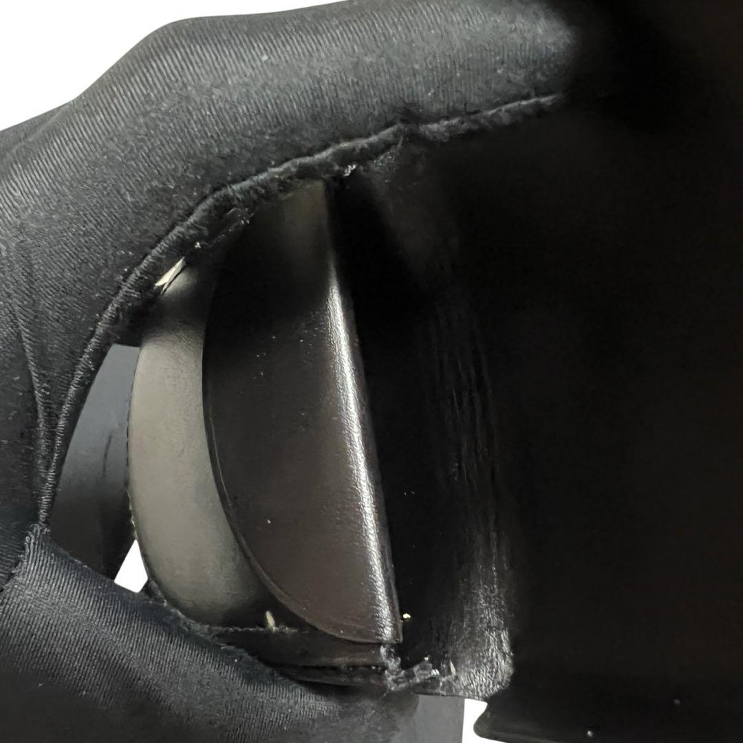 希少 ダンヒル dunhill 馬蹄型 コインケース ロゴ レザー ブラック
