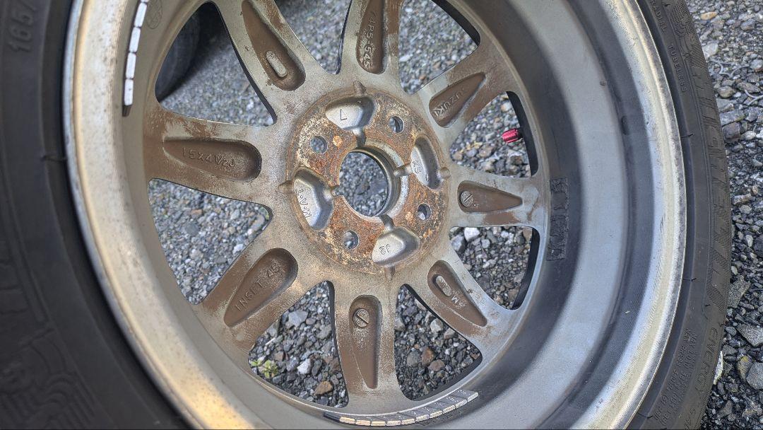 165/55R15　タイヤ　アルト