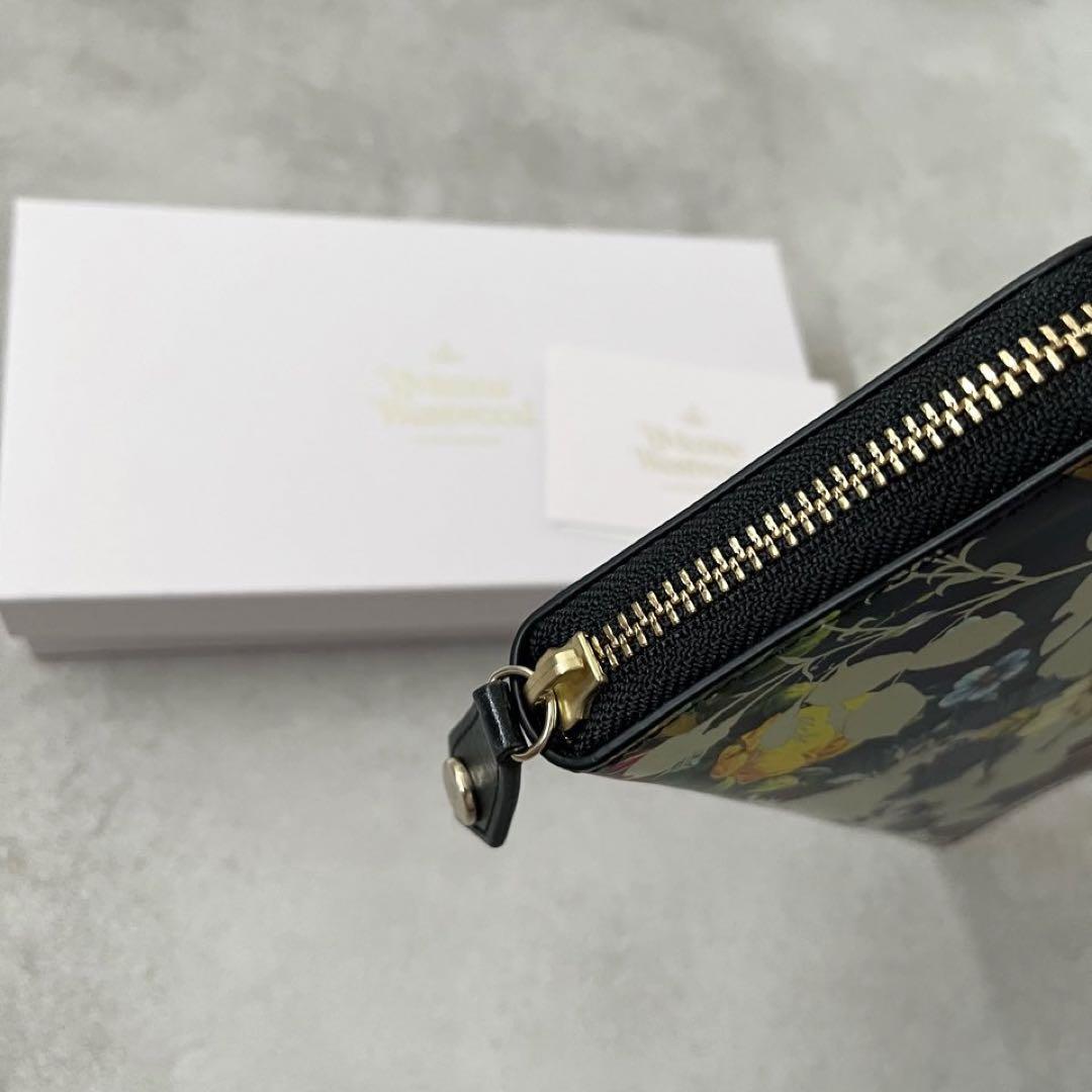 Vivienne Westwood ボタニカルメタリック 長財布