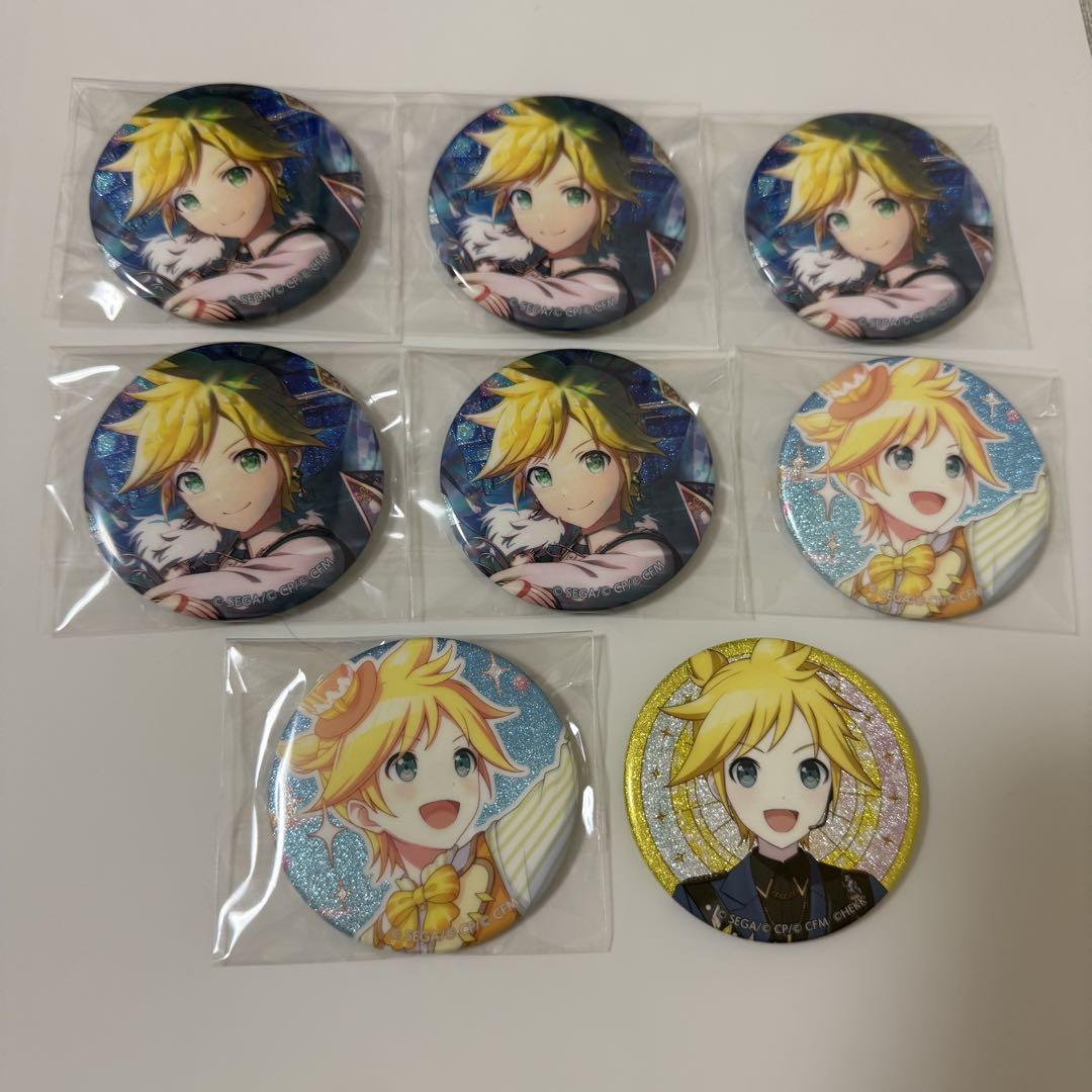 鏡音レン グリッター缶バッジ vol.37B 30C プロセカ あんスタ