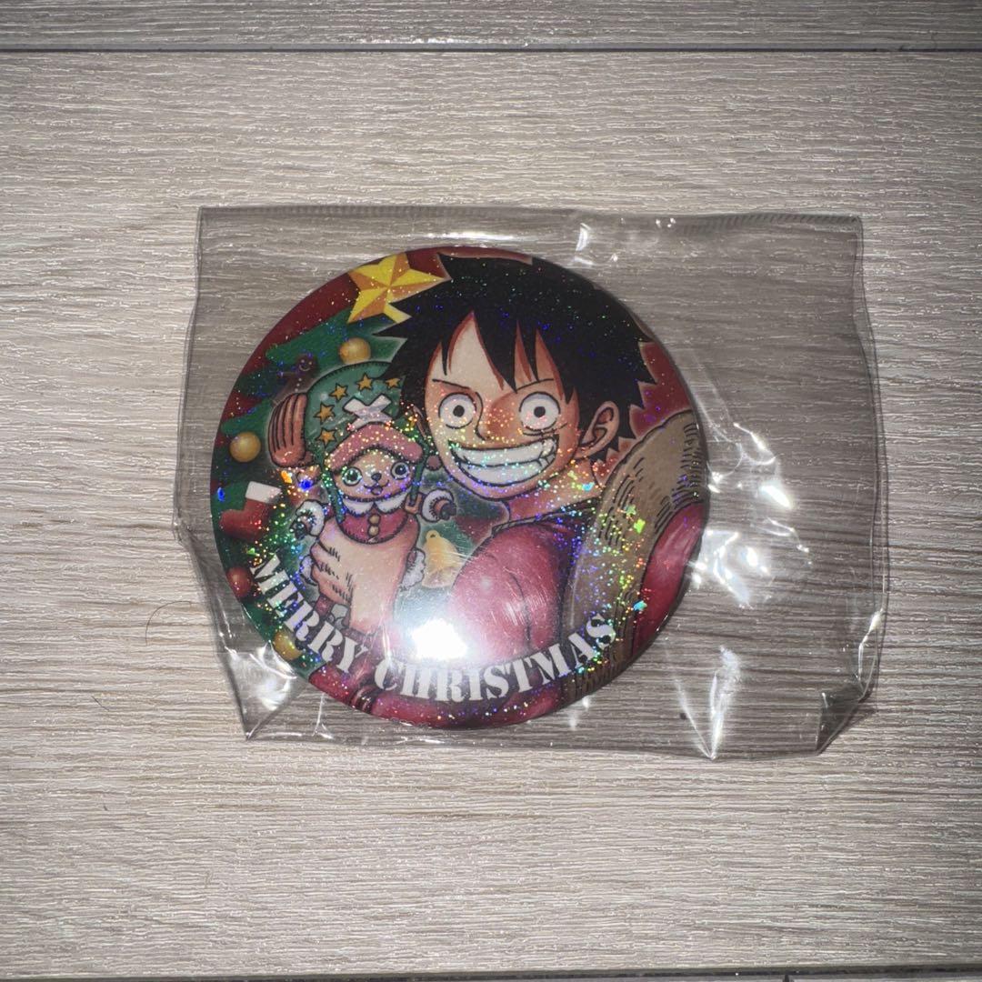 ワンピース クリスマスオーナメント風 缶バッジ 2019 ワンピース クリスマス オーナメント風 缶バッジ 2019 ルフィ