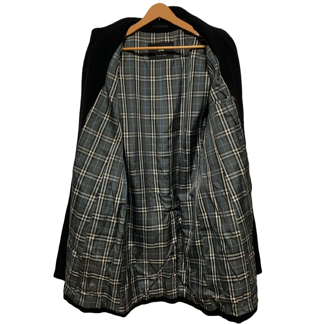 【即決】国内正規品 バーバリー ブラックレーベル カシミヤ混 ステンカラーコート
