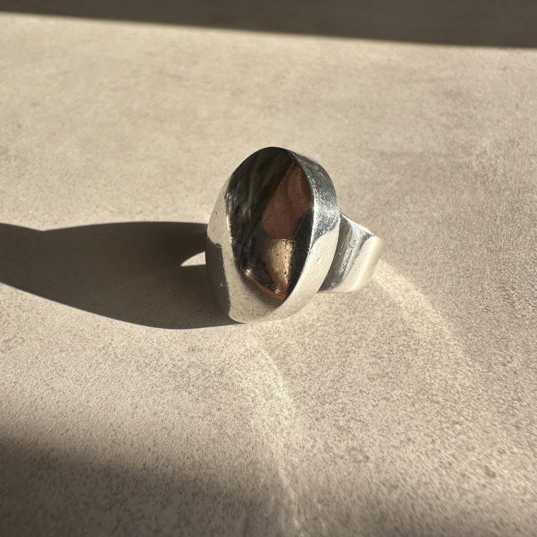 ヴィンテージ！ Sterling Silver Oval リング