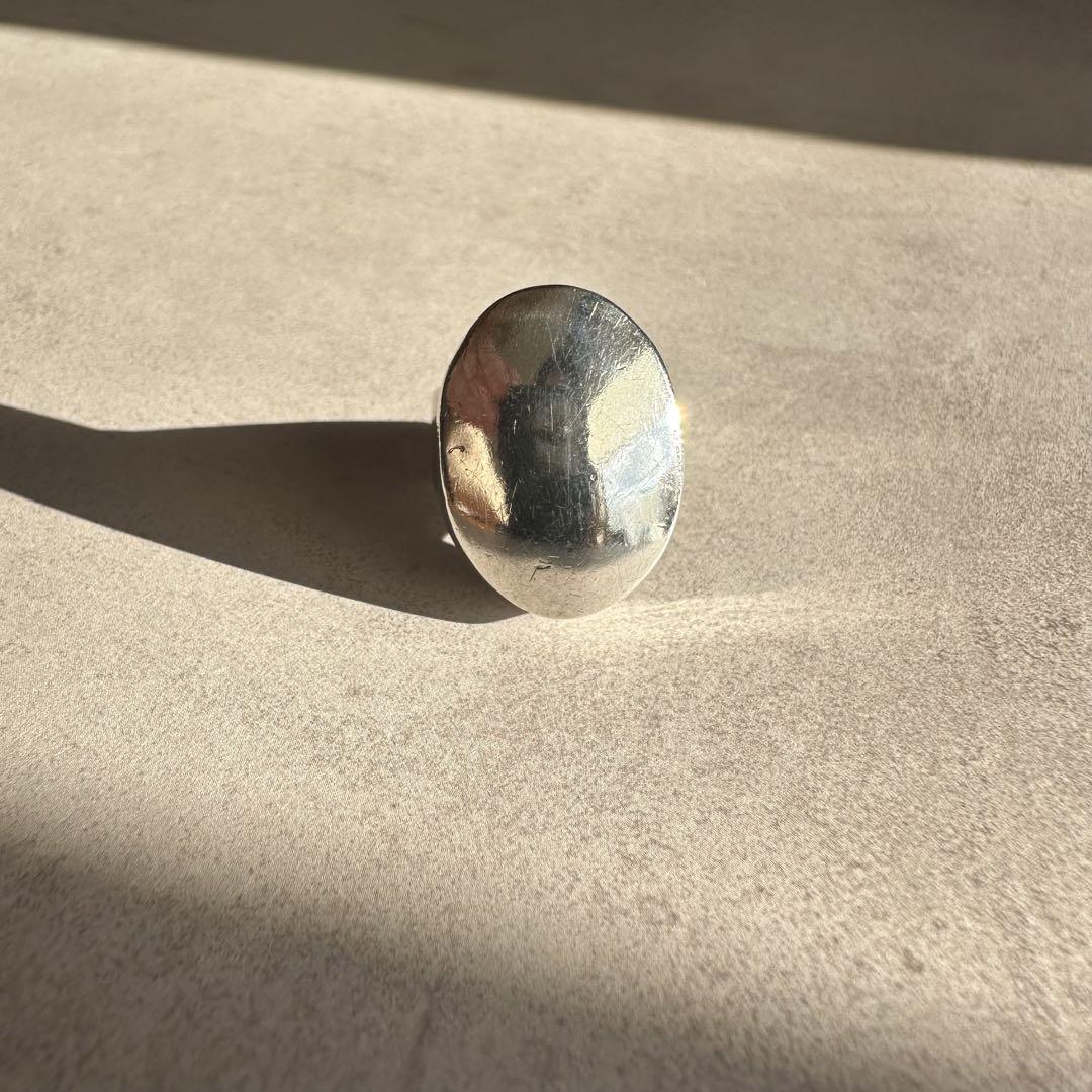 ヴィンテージ！ Sterling Silver Oval リング