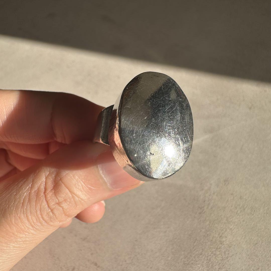 ヴィンテージ！ Sterling Silver Oval リング