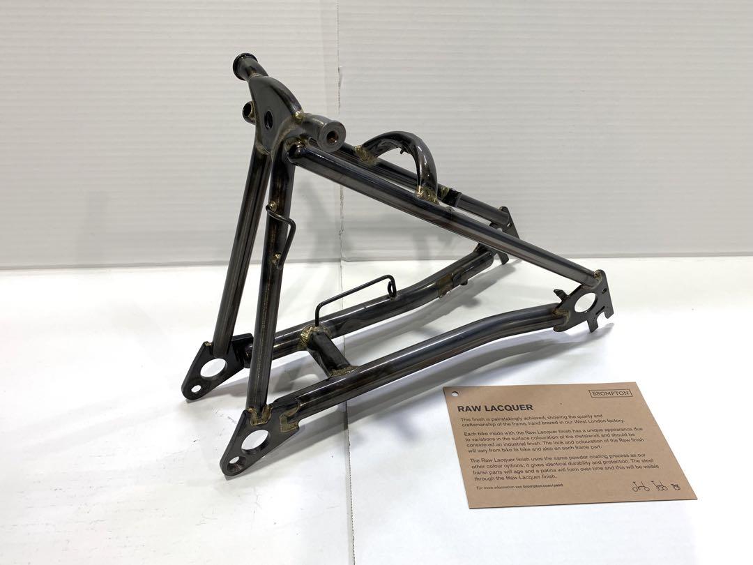 ■Brompton Front Fork + Rear Frame set■ Aceoffix For Brompton P Line Frame Rear Triangle Frame Front