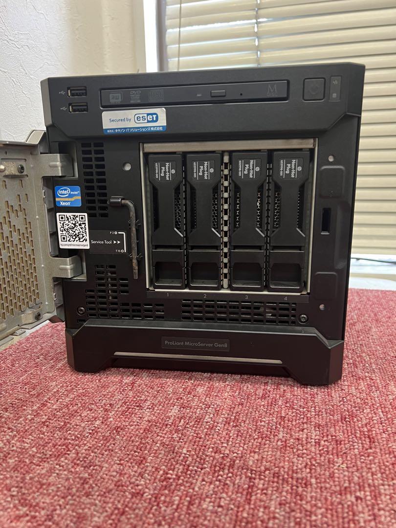 hp PROLIANT microserver gen3 HDD2TB✖️2あり
