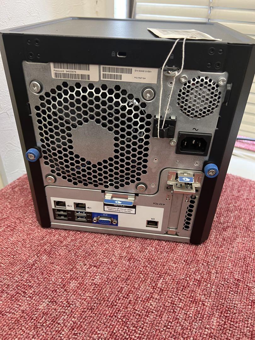 hp PROLIANT microserver gen3 HDD2TB✖️2あり