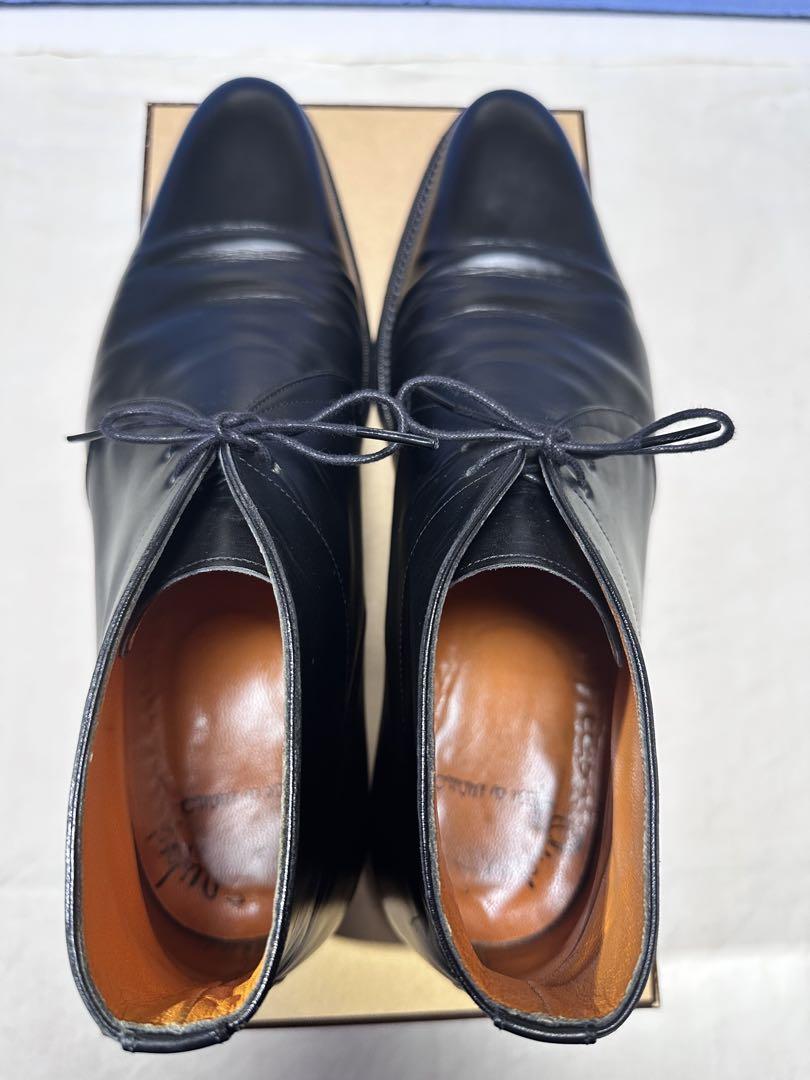 SANTONI(サントーニ) チャッカブーツ　黒　27cm