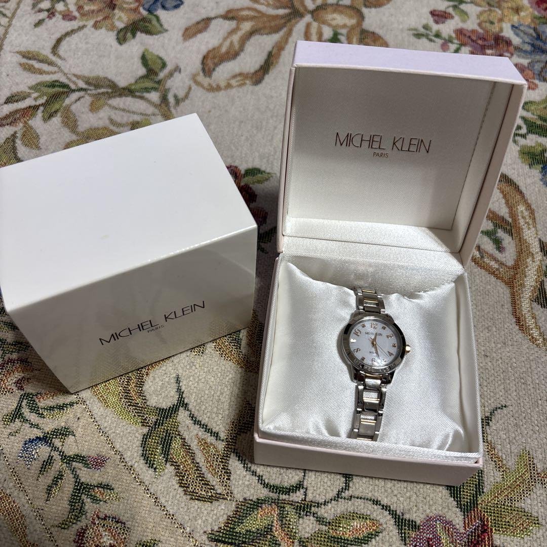 MICHEL CLEIN SEIKO ブレスレットウォッチ レディース 腕時計