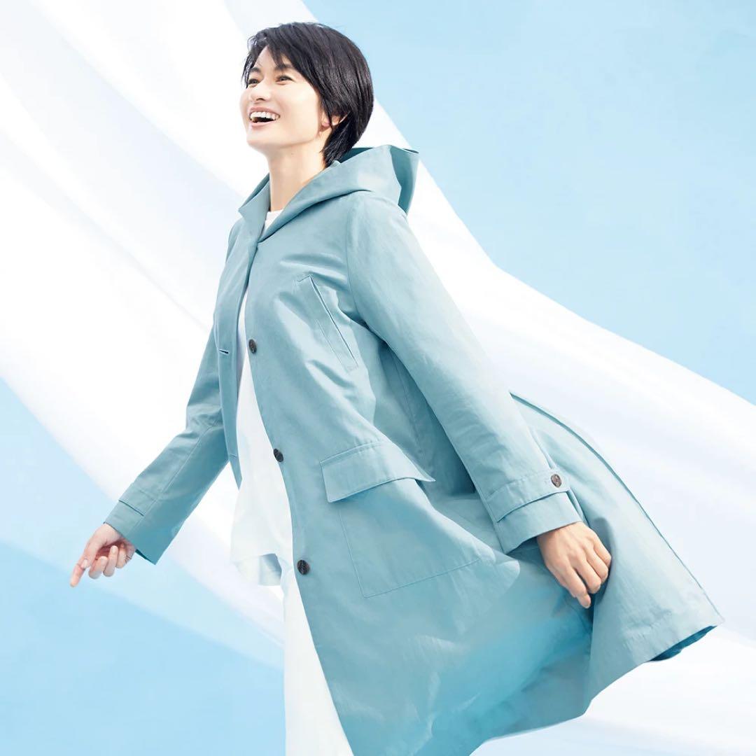 未使用　DAMA collection 撥水　モッズ風　フーデットコート