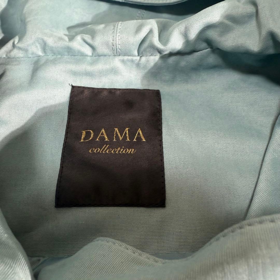 未使用　DAMA collection 撥水　モッズ風　フーデットコート