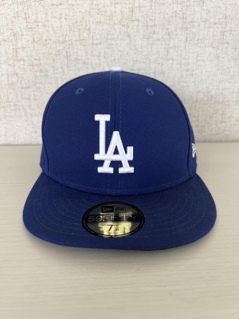 グランドホールセール ロサンゼルス・ドジャース 59FIFTY キャップ 7 5/8 ブルー 応援グッズ