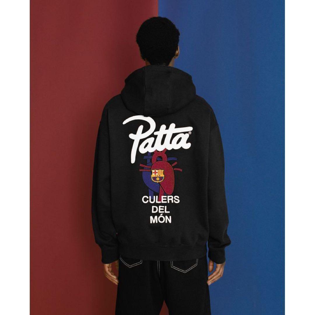 NIKE バルセロナ × Patta コラボパーカー S