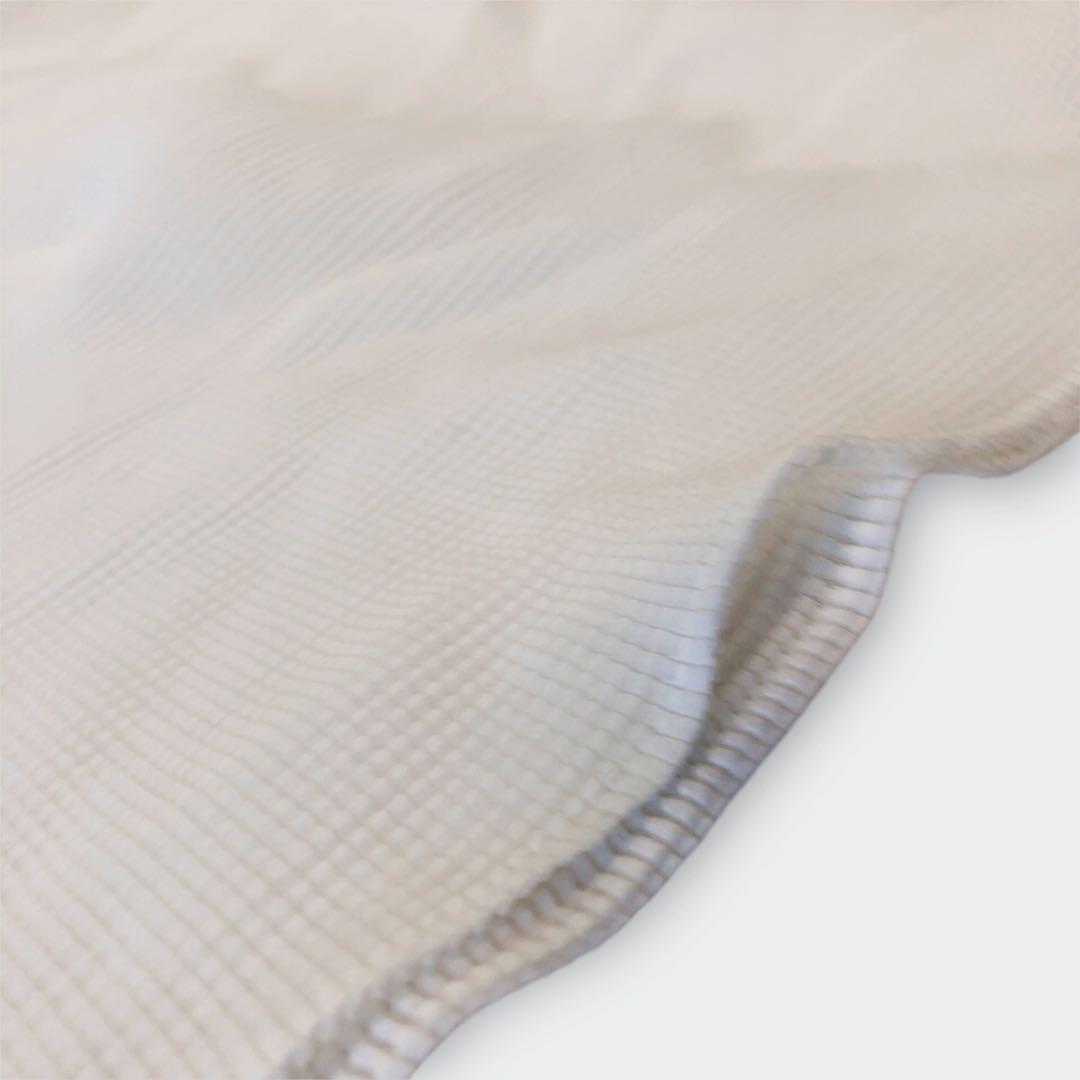 me　プリーツ　ISSEY MIYAKE　イッセイミヤケ　白　半袖　プルオーバー