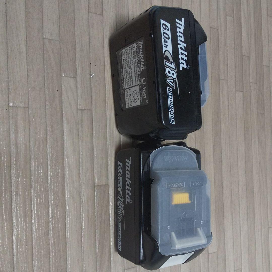 マキタ純正リチウムバッテリーBL1860B 2個セ