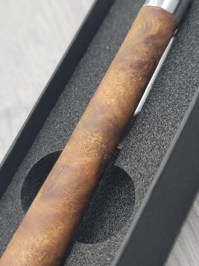 新品 こぶた工房 ゴールデンマーブルウッド極上杢 シャープペンシル0.5㎜