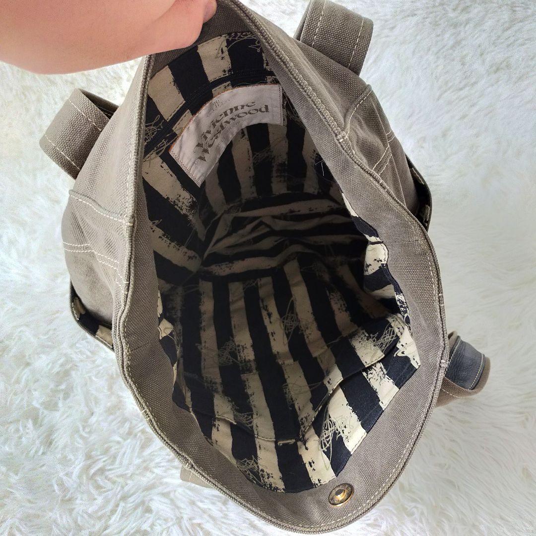 極美品 オーブ A4可 深緑 o2Wnp-m15844113702 希少色⭐ヴィヴィアンウエストウッド トートバッグ 在庫格安