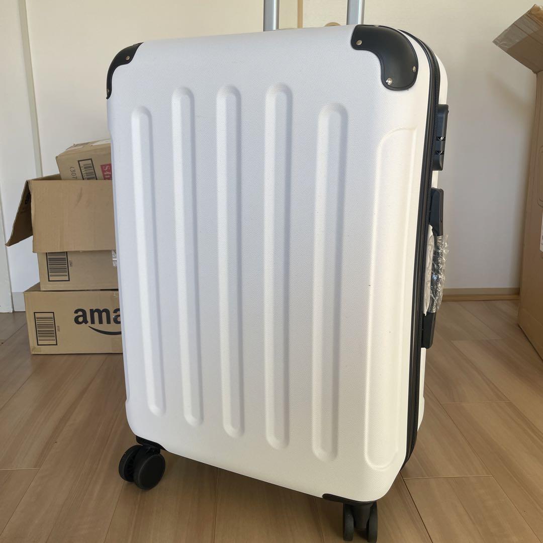 新品スーツケース M 超軽量旅行バック キャリーバッグ ABS 大容量 68L