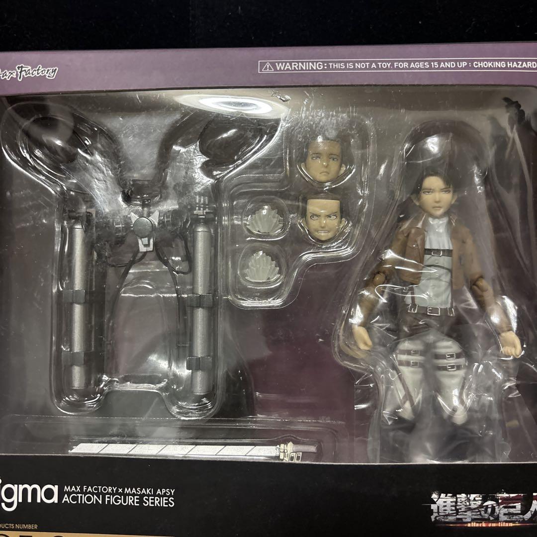 figma 進撃の巨人 リヴァイ 213 未開封 Amazon.co.jp: figma 進撃の巨人 リヴァイ (ノンスケール