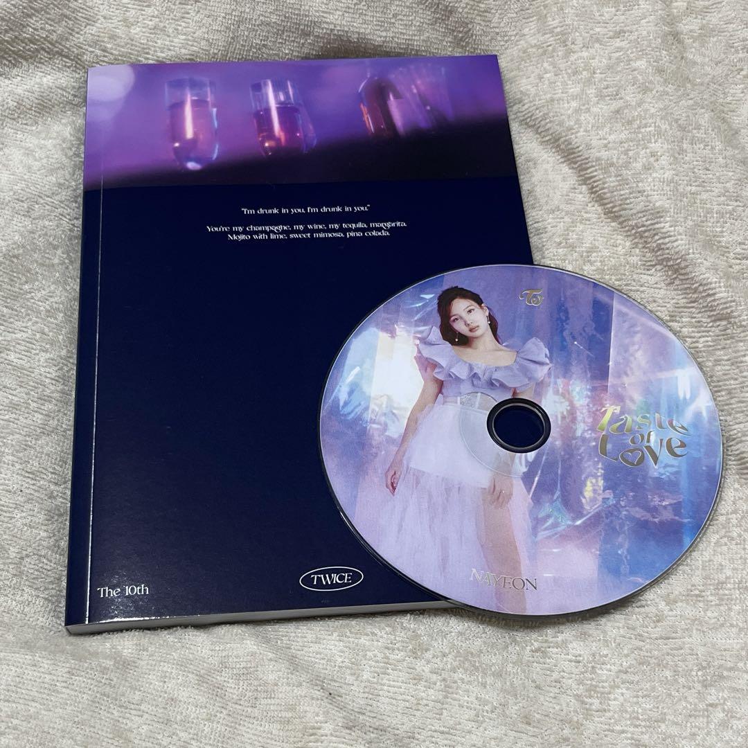 twice Taste of Love ナヨン コンプ TWICE 10th Mini Album Taste of Love Official Photocard