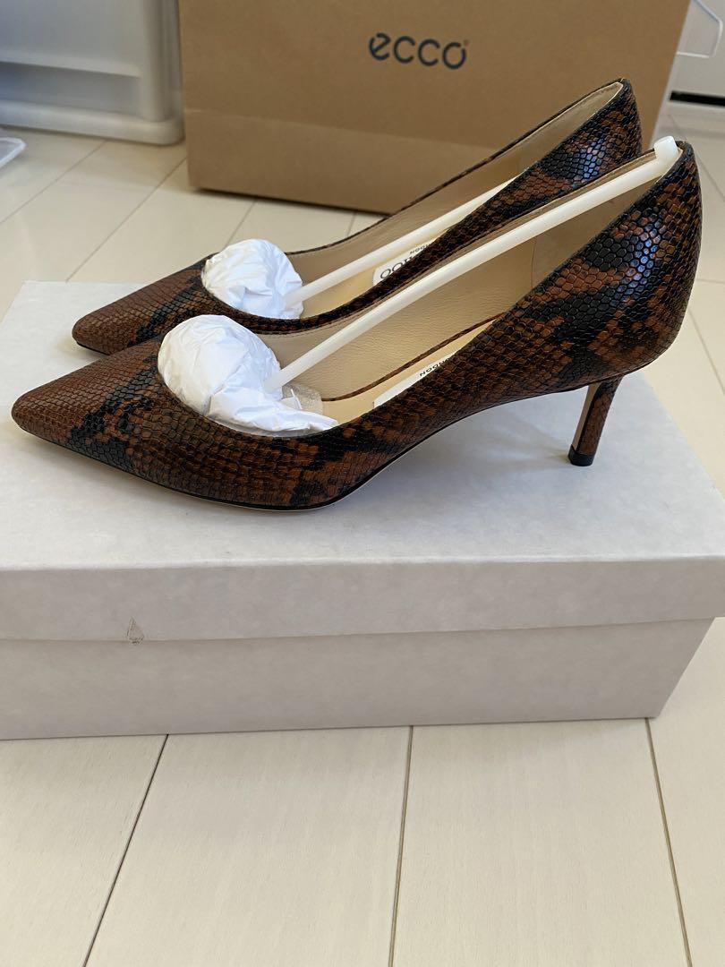 新品 Jimmy Choo Romy 60 パンプス パイソン レザー 新品 Jimmy Choo Romy 60 パンプス パイソン レザー