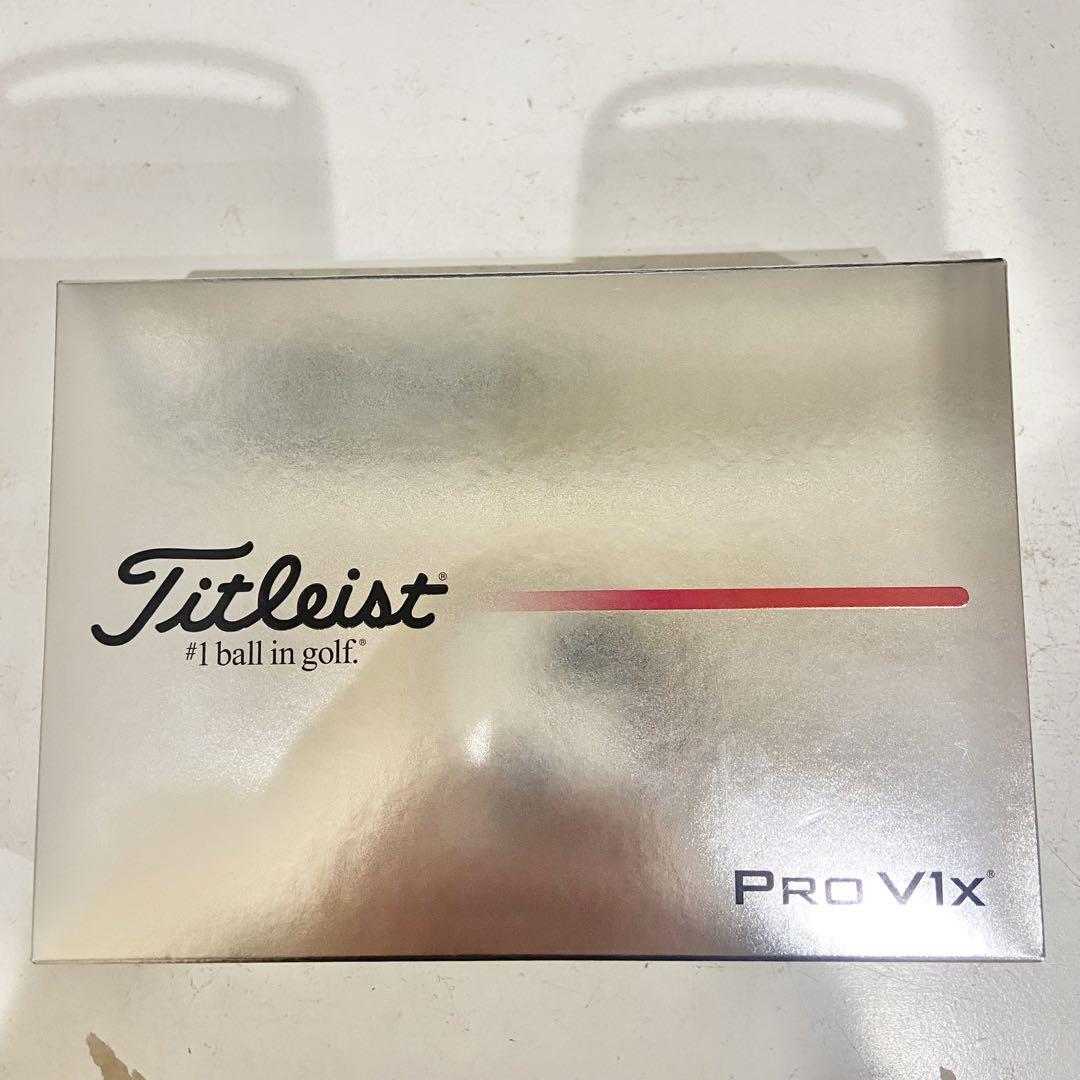 送料込★新品★Titleist Pro V1x ゴルフボール 4個入り　未使用