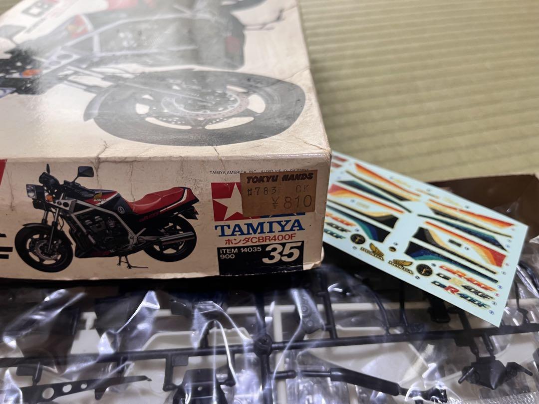 TAMIYA CBR400F プラモデル 1/12 未組立