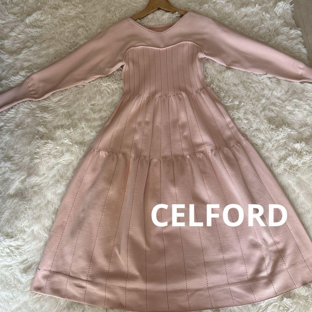 未使用品ですがタグはありません未使用　CELFORD ホールガーメントベア風　ワンピース