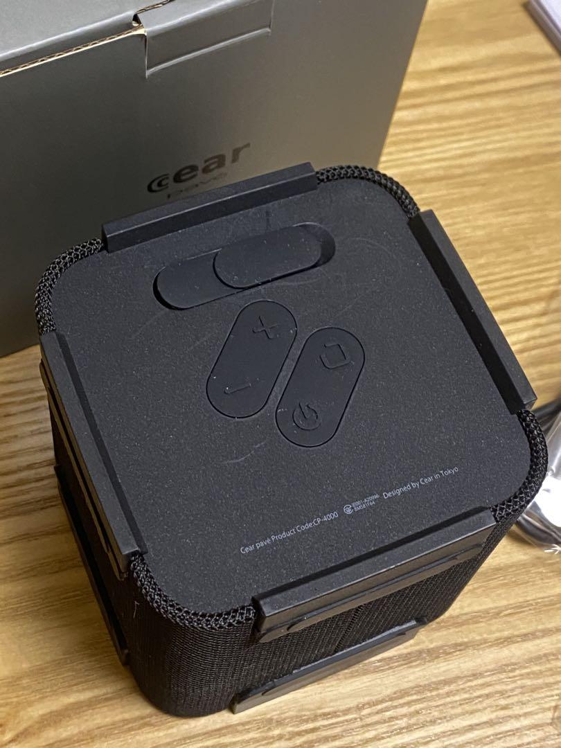 Cear pavé CP-4000-BK ブラック Bluetoothスピーカー 藤本健のDigital Audio Laboratory】クラファン2億円超えの“1台