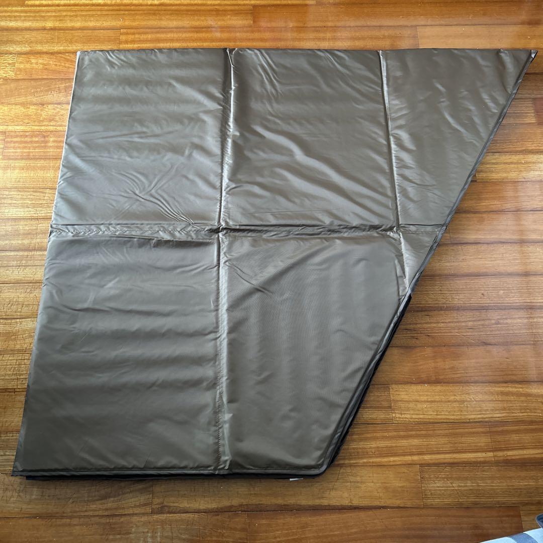 【美品2回使用】DOD ワンポールテントS用マット【厚6mm】