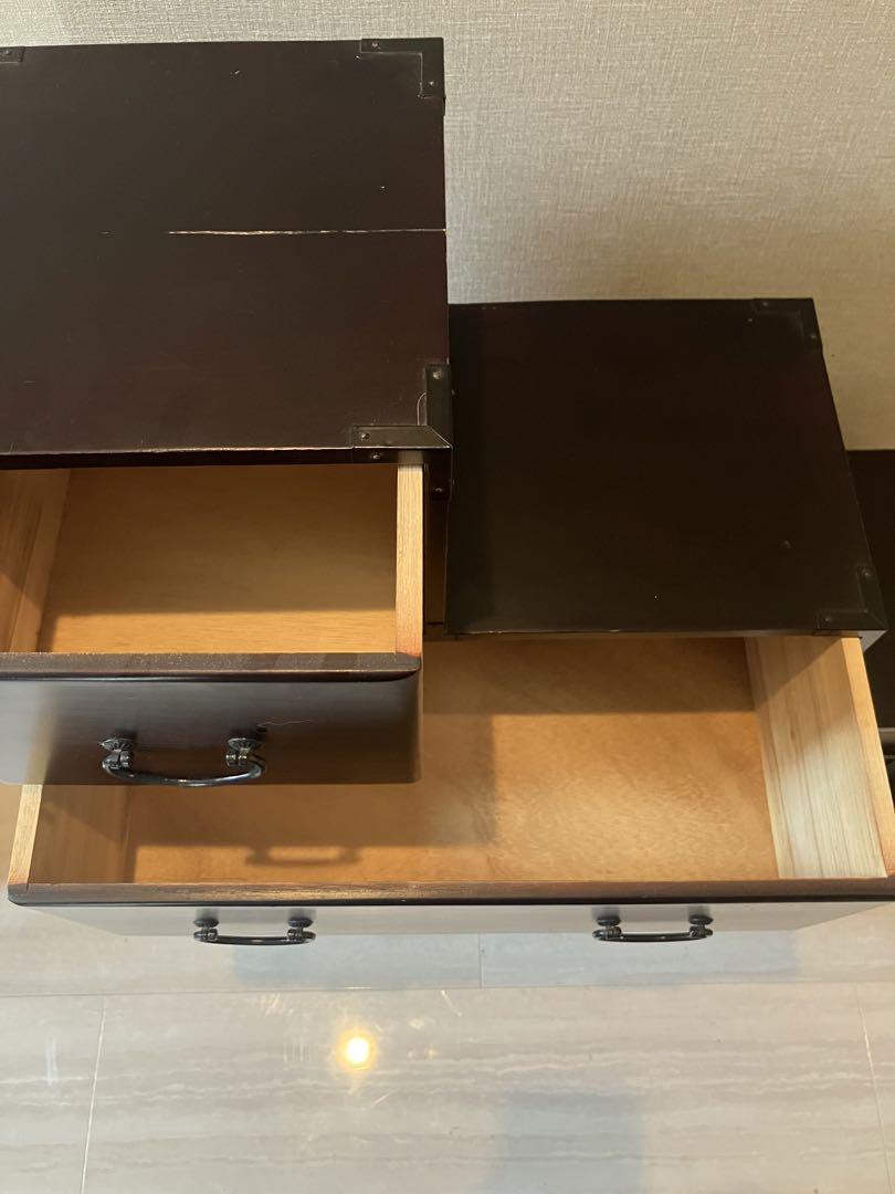 昭和レトロ　階段タンス　小物入れ　ミニ 和箪笥　階段箪笥