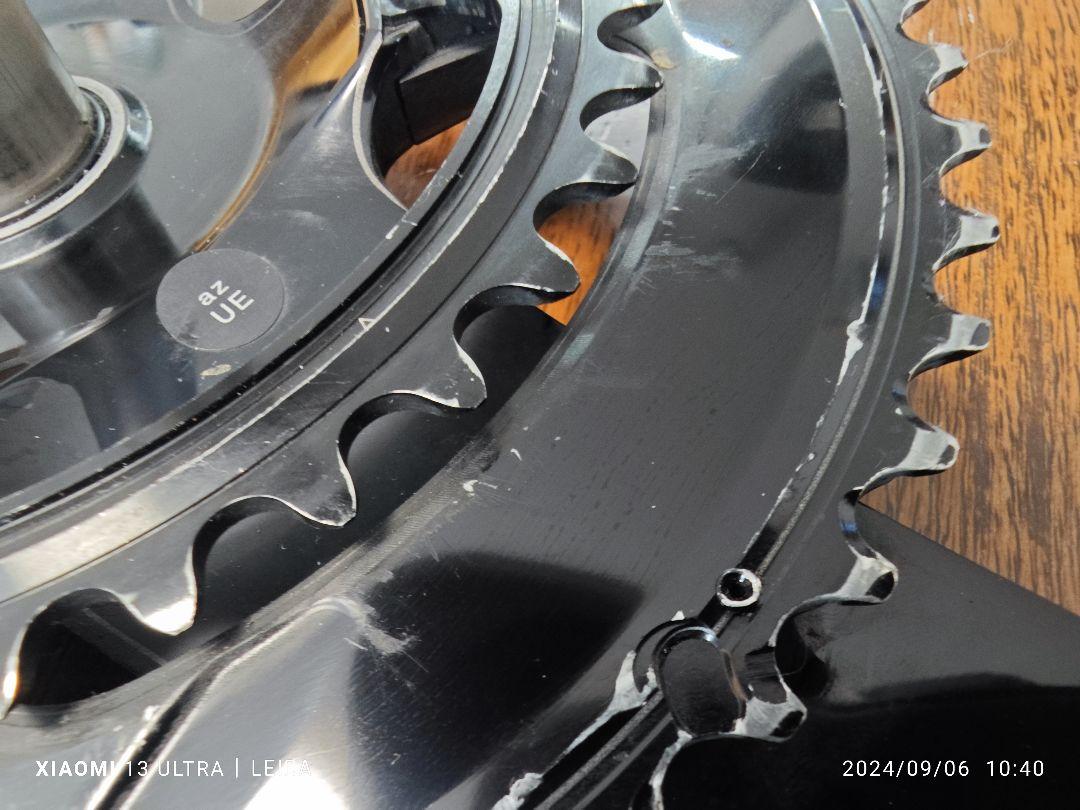 シマノデュラエースクランクギアセットFC-R9100 170mm 52-36t