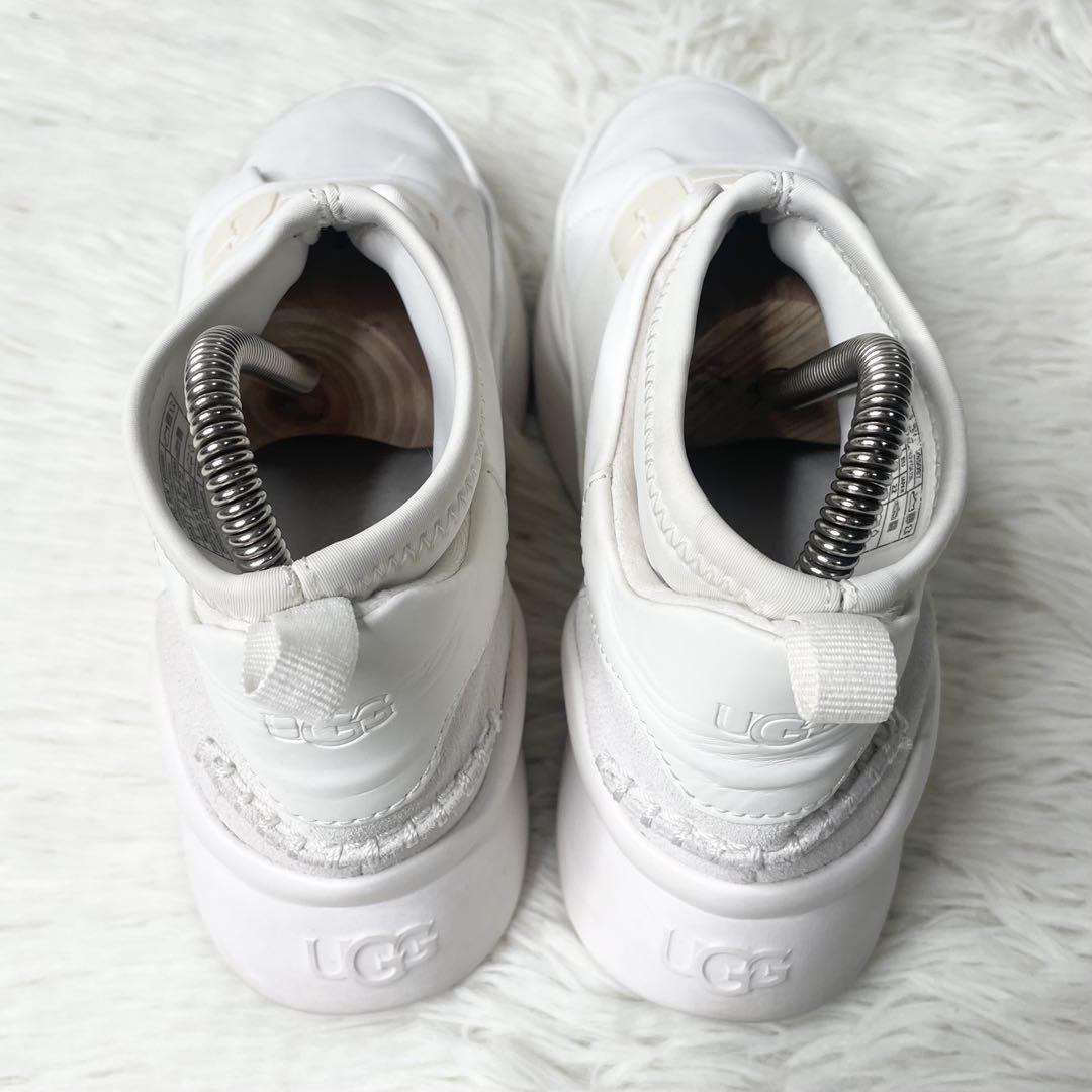 【美品】UGG Neutra Sneaker 厚底 ホワイト 22cm 美品】UGG Neutra Sneaker 厚底 ホワイト 22cm - メルカリ