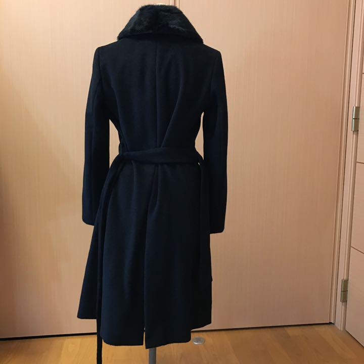 INED ロングコート 9Bd1k-m15865301912 アンゴラ 正規店人気