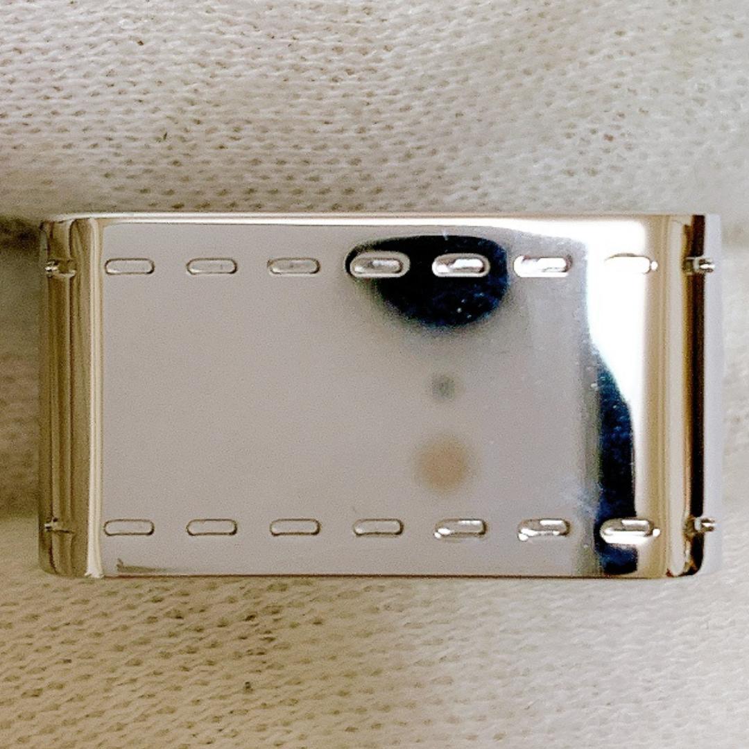 極美品✨HERMES ボルデュック スカーフリング シルバー 馬車柄