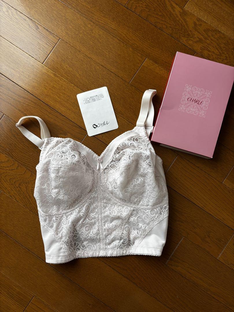 ロングラインブラジャー サンプル品 E85 ピンク シャルレ - メルカリ
