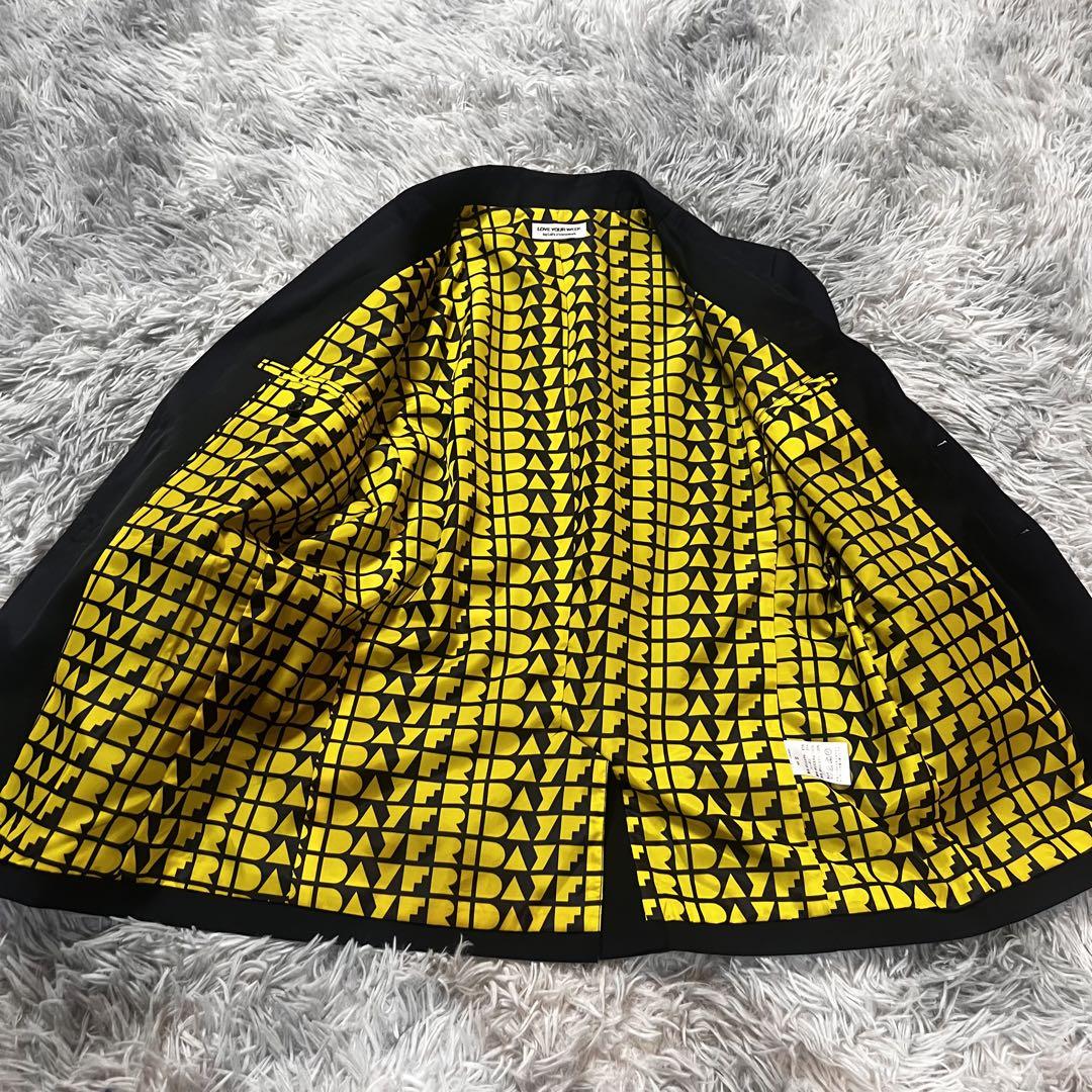【希少・美品】Lui's × homework テーラードジャケット 希少】lui's × homework テーラードジャケット - メルカリ