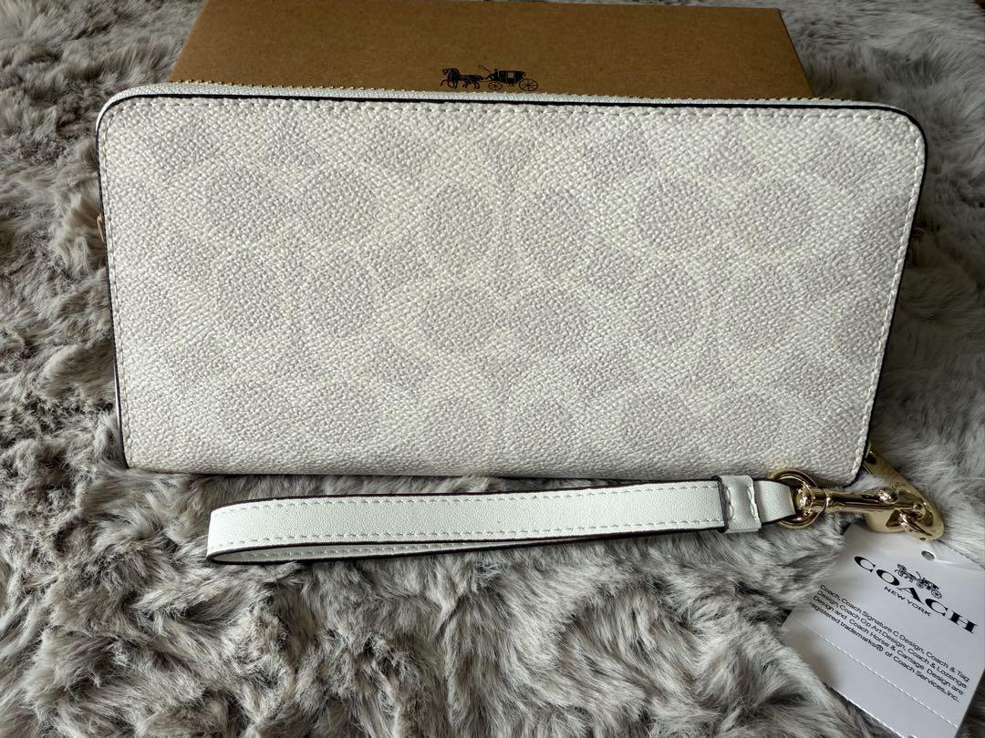 COACH 長財布 ホワイト C4452 新品未使用