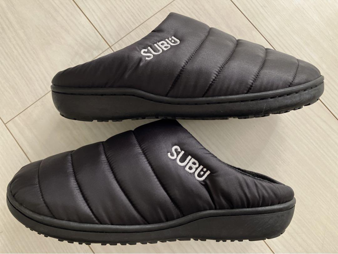 美品/SUBU/サンダル/黒/22~23.5cm/タグ・袋付き