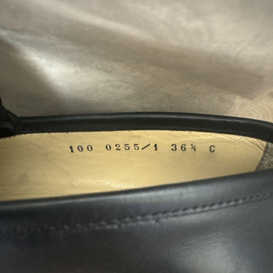 GUCCI ホースビット　ローファー　ブラック　レザー　36.5